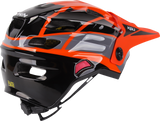 KALI Child Maya Full Face Helmet - Race - Gloss Orange/Gray/Black - OS 0221923312 - Cycle City Outdoors