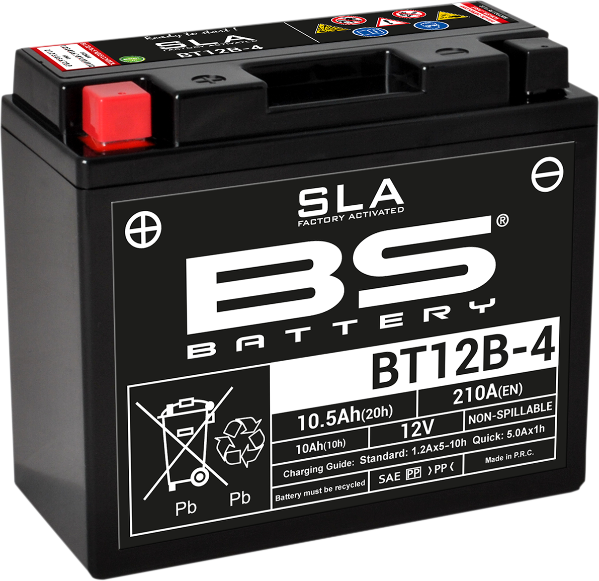 BS BATTERY Battery - BT12B-4 (YT) 300643