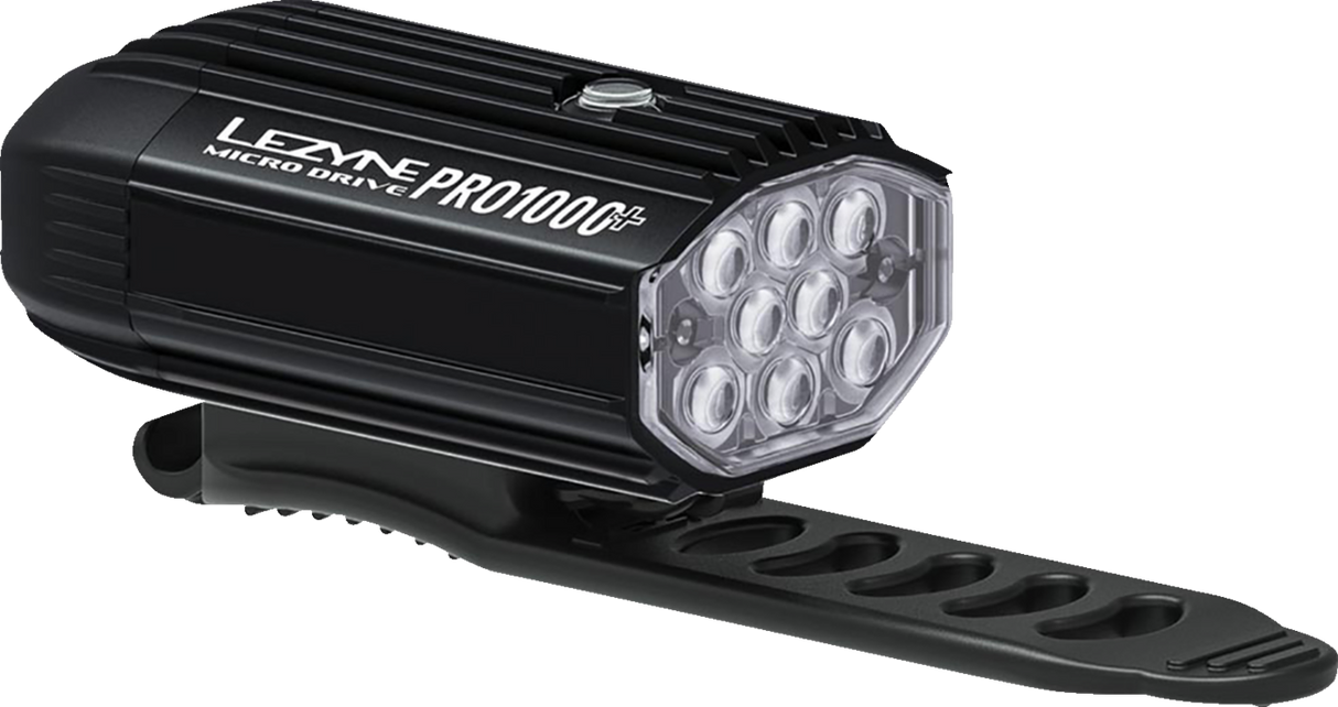 LEZYNE Micro Drive Pro 1000+ Light - Front - LED - 1000 lumens 1-LED-25F-V337 - Cycle City Outdoors