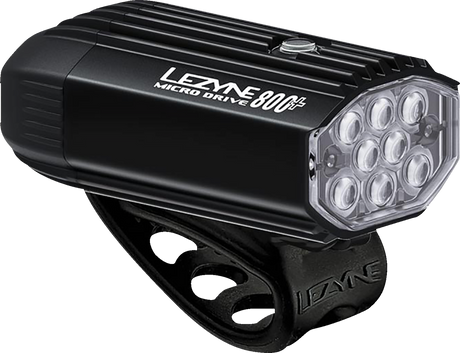 LEZYNE Micro Drive 800+ Light - Front - LED - 800 lumens 1-LED-2-V637 - Cycle City Outdoors