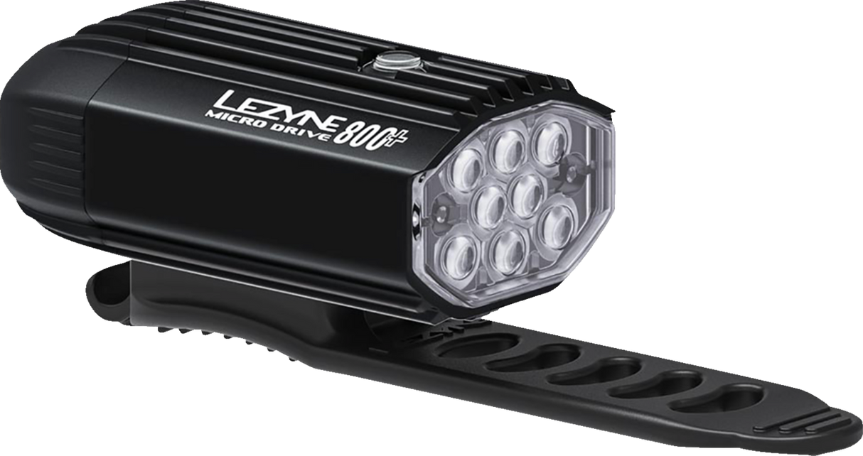 LEZYNE Micro Drive 800+ Light - Front - LED - 800 lumens 1-LED-2-V637 - Cycle City Outdoors