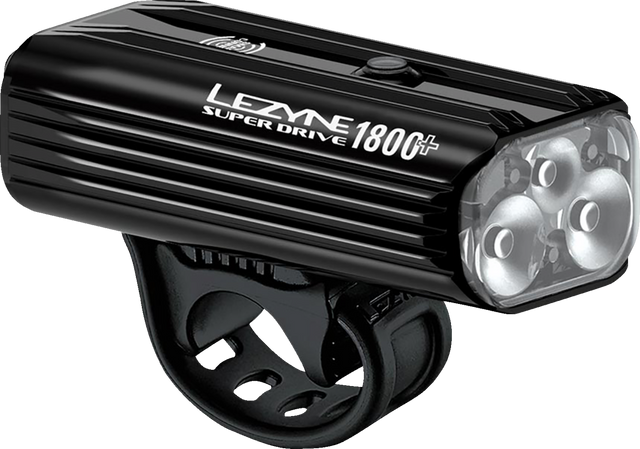 LEZYNE Super Drive 1800+ Smart Light - LED - Front - 1800 lumens 1-LED-6-V804 - Cycle City Outdoors