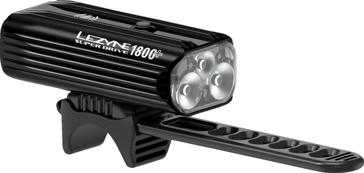 LEZYNE Super Drive 1800+ Smart Light - LED - Front - 1800 lumens 1-LED-6-V804 - Cycle City Outdoors