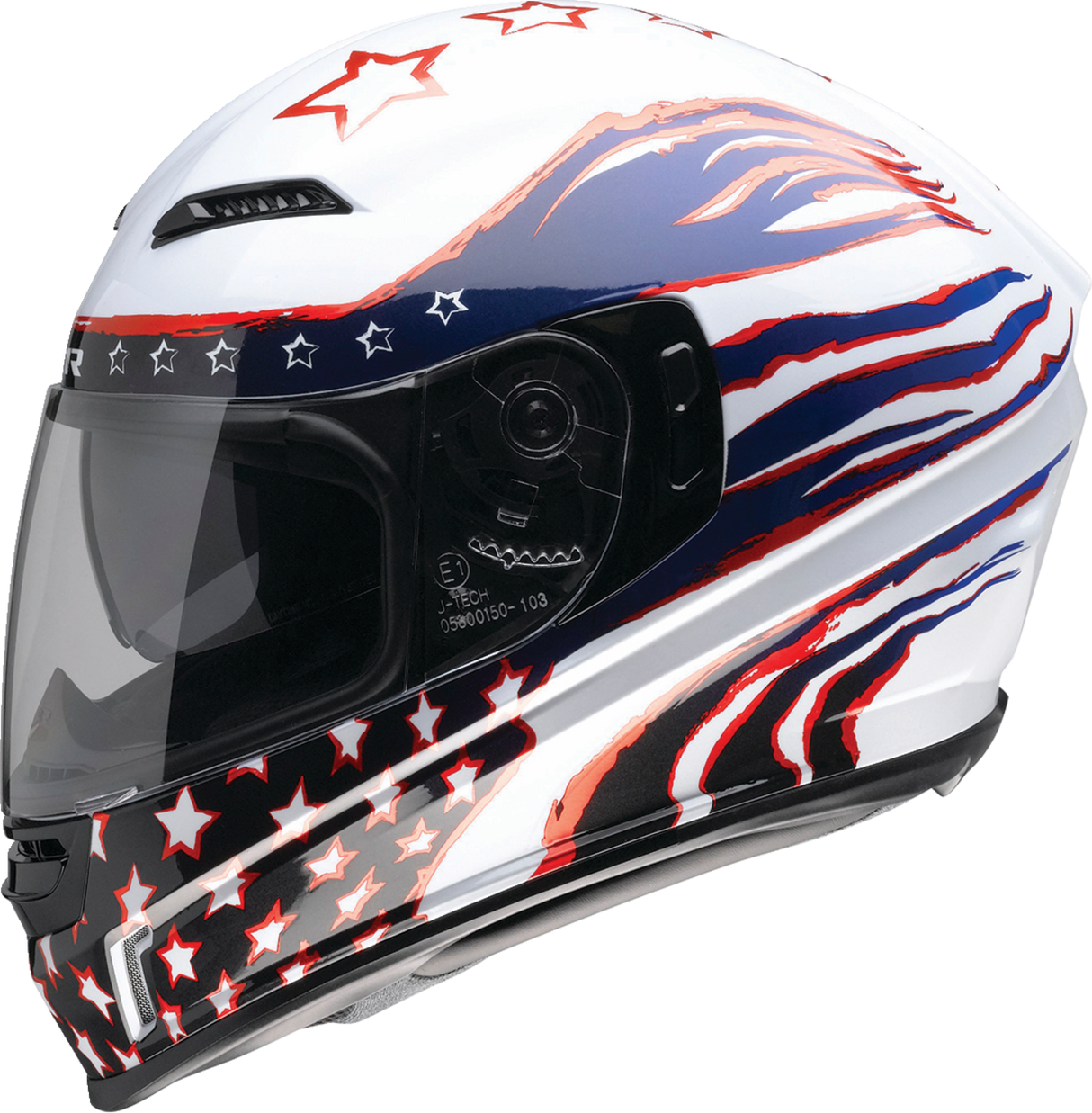 Z1R Jackal Helmet - Patriot - Red/White/Blue - XS