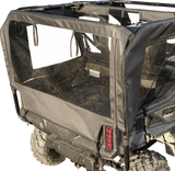 SEIZMIK Soft Doors - Middle/Rear Windows - Black - Honda Pioneer 1000 51-20983