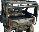 SEIZMIK Soft Doors - Middle/Rear Windows - Black - Honda Pioneer 1000 51-20983