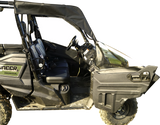 SEIZMIK Soft Doors - Middle/Rear Windows - Black - Honda Pioneer 1000 51-20983