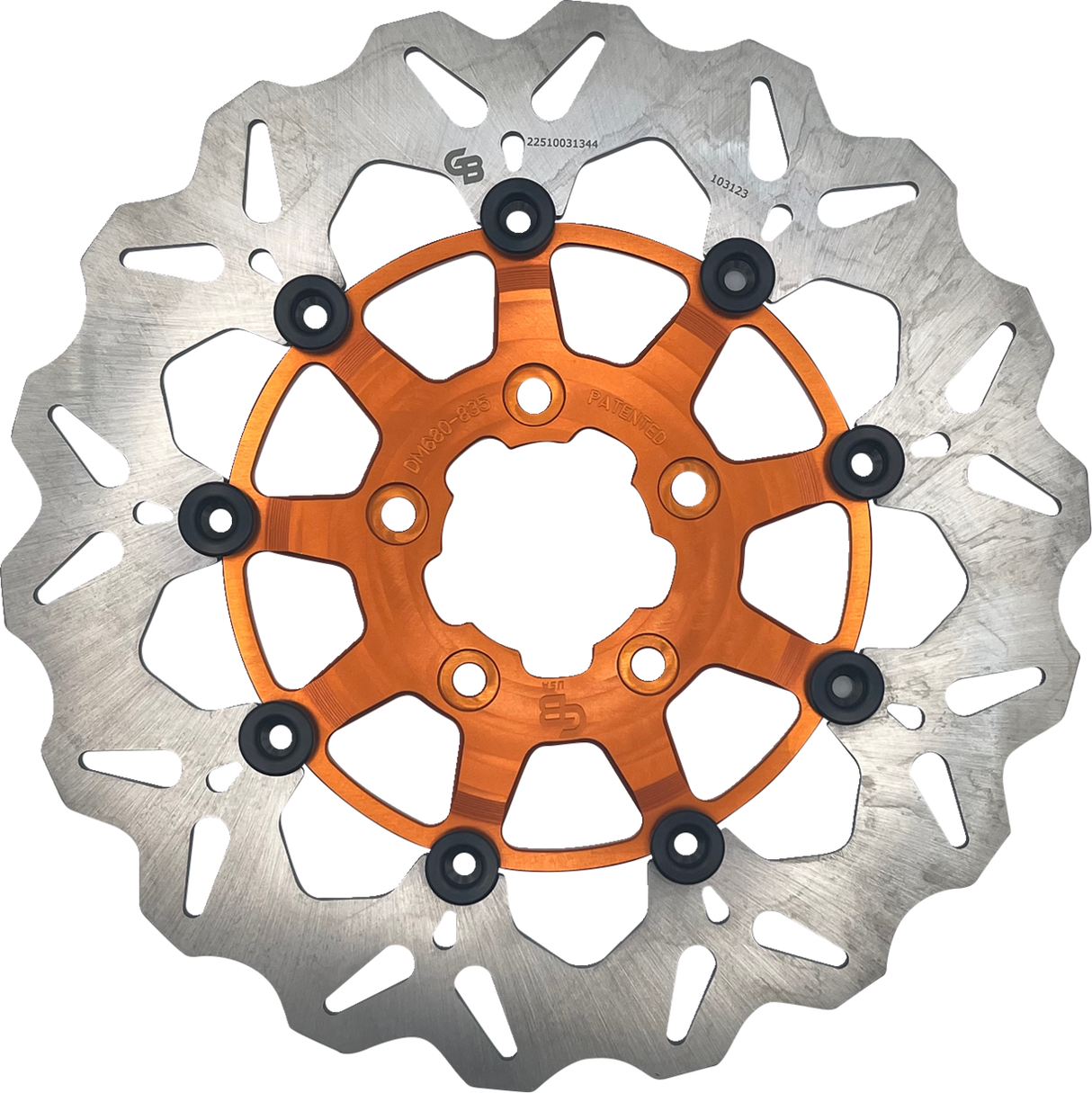 GALFER Brake Rotor - Front - Orange DF680CW-O - Cycle City Outdoors