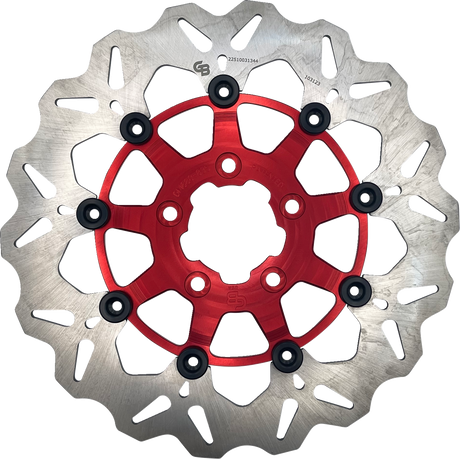 GALFER Brake Rotor - Front - Red DF680CW-R - Cycle City Outdoors