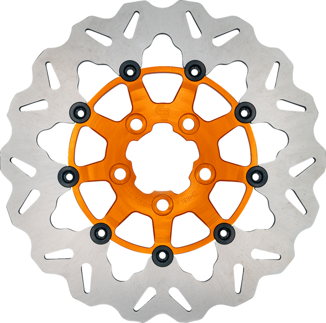 GALFER Brake Rotor - Rear - Orange DF681CWS-O?? - Cycle City Outdoors