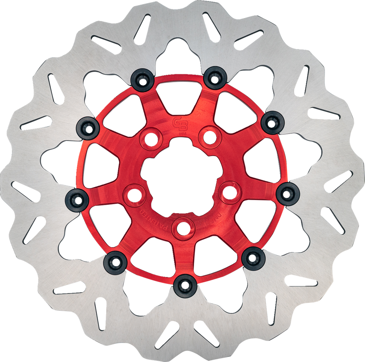 GALFER Brake Rotor - Rear - Red DF681CWS-R???? - Cycle City Outdoors