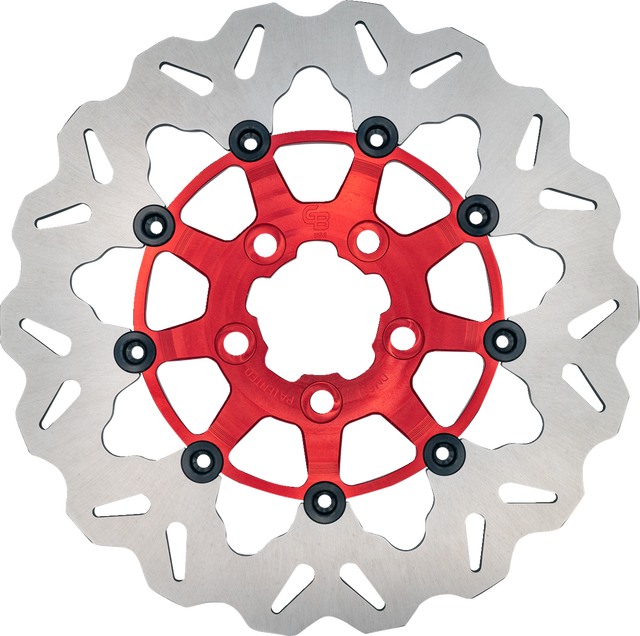 GALFER Brake Rotor - Rear - Red DF681CWS-R???? - Cycle City Outdoors