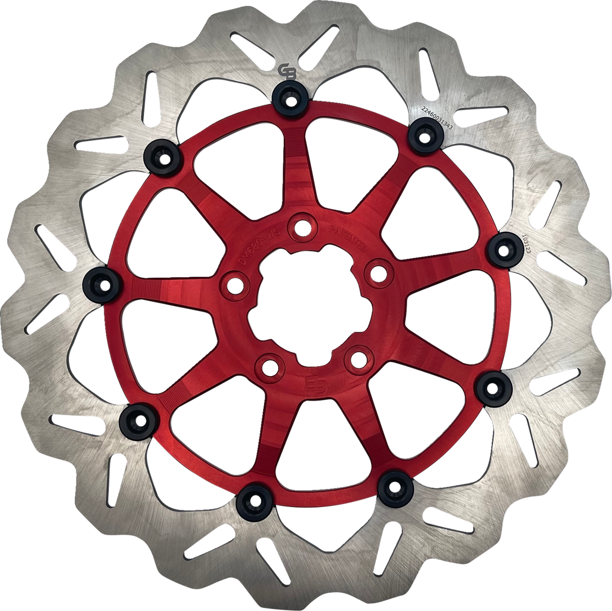 GALFER Brake Rotor - Front - Red DF680CWSS-R - Cycle City Outdoors