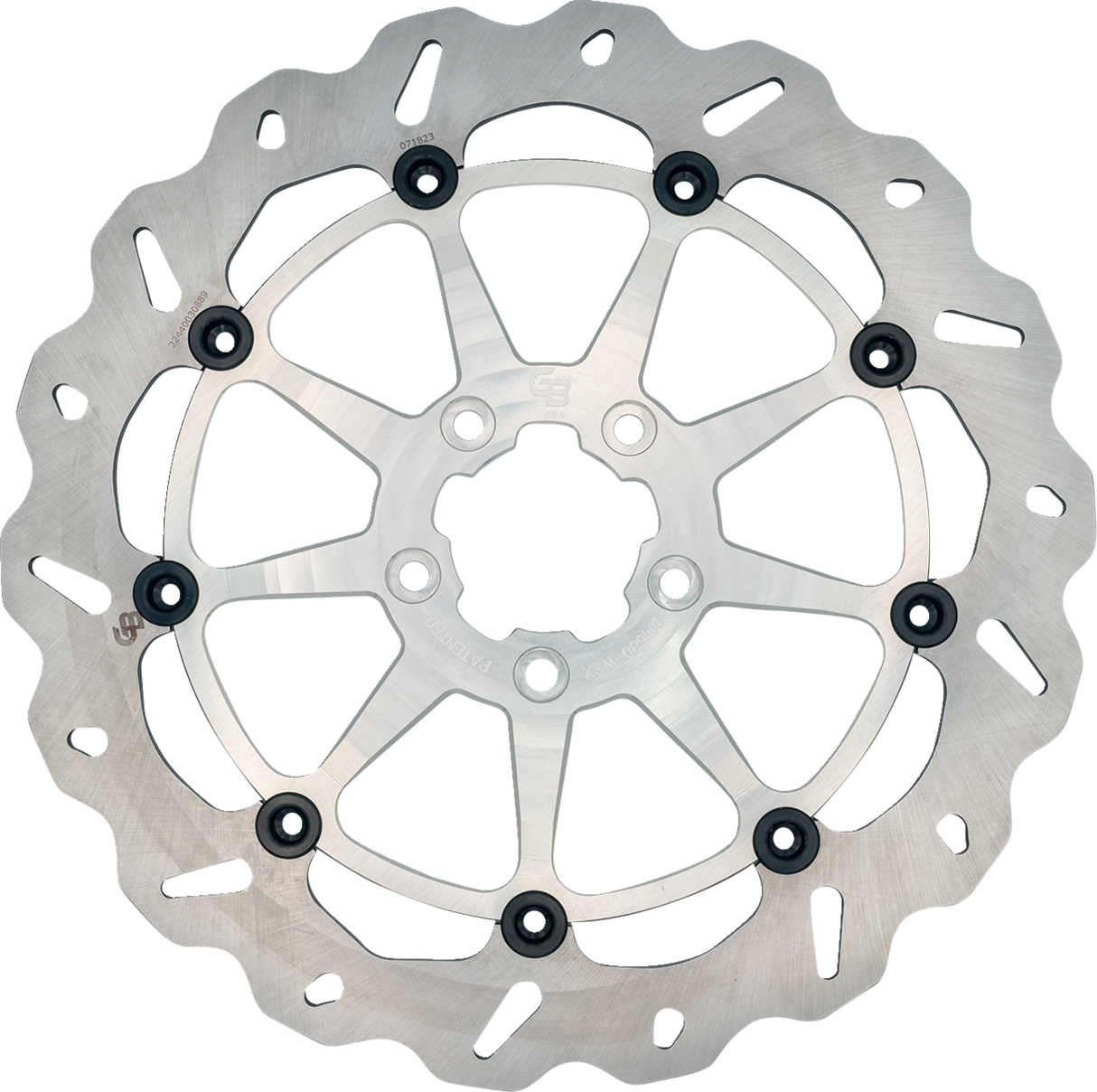 GALFER Brake Rotor - Front - Silver DF680CWSX-C - Cycle City Outdoors