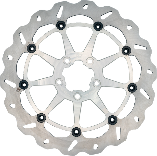 GALFER Brake Rotor - Front - Silver DF680CWSX-C - Cycle City Outdoors