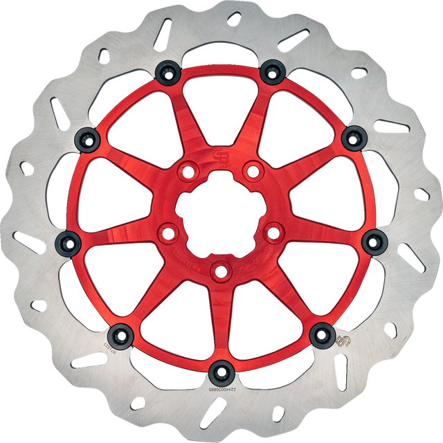 GALFER Brake Rotor - Front - Red DF680CWSX-R - Cycle City Outdoors