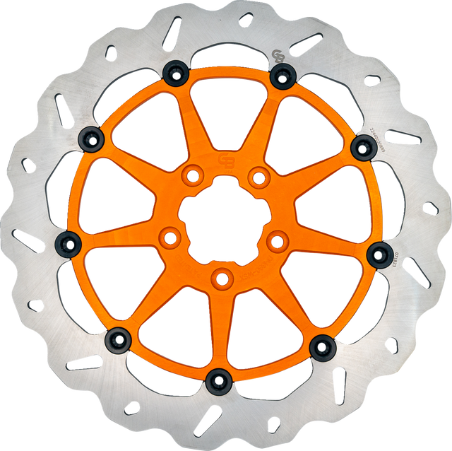 GALFER Brake Rotor - Front - Orange DF680CWSX-O - Cycle City Outdoors