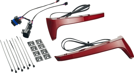 Ciro Saddlebag Light - Red Lens - Indian 4R010 - Cycle City Outdoors