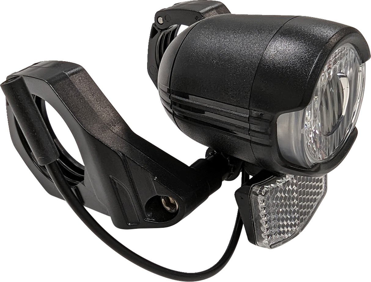 IGO ELECTRIC BIKES Headlight Assembly - Rosemont/Yorkville/Cabot/Torngat - Front Light - Black 029-051 - Cycle City Outdoors