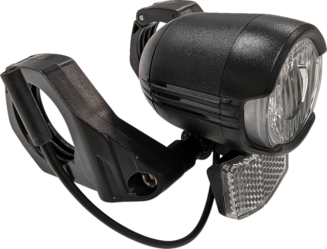 IGO ELECTRIC BIKES Headlight Assembly - Rosemont/Yorkville/Cabot/Torngat - Front Light - Black 029-051 - Cycle City Outdoors