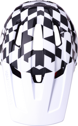 KALI DH Invader Helmet - LTD Glitch - Matte Black/White/Red - L-2XL 0211323217