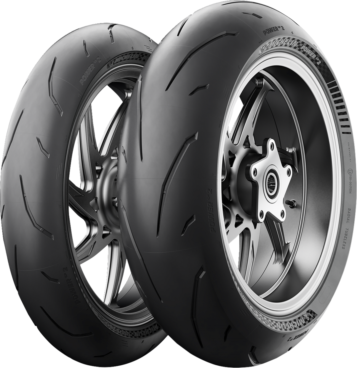 MICHELIN Tire - Power GP2 - Front - 120/70ZR17 - (58W) 27281