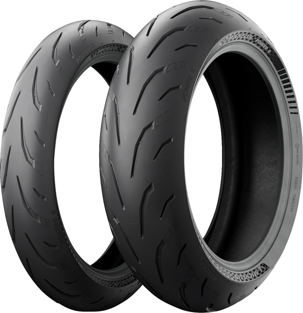 MICHELIN Tire - Power 6 - Front - 120/70ZR17 - (58W) 82063