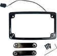 Custom Dynamics Lighted License Plate Frame - Black LPF-RAD-23CVO-B - Cycle City Outdoors