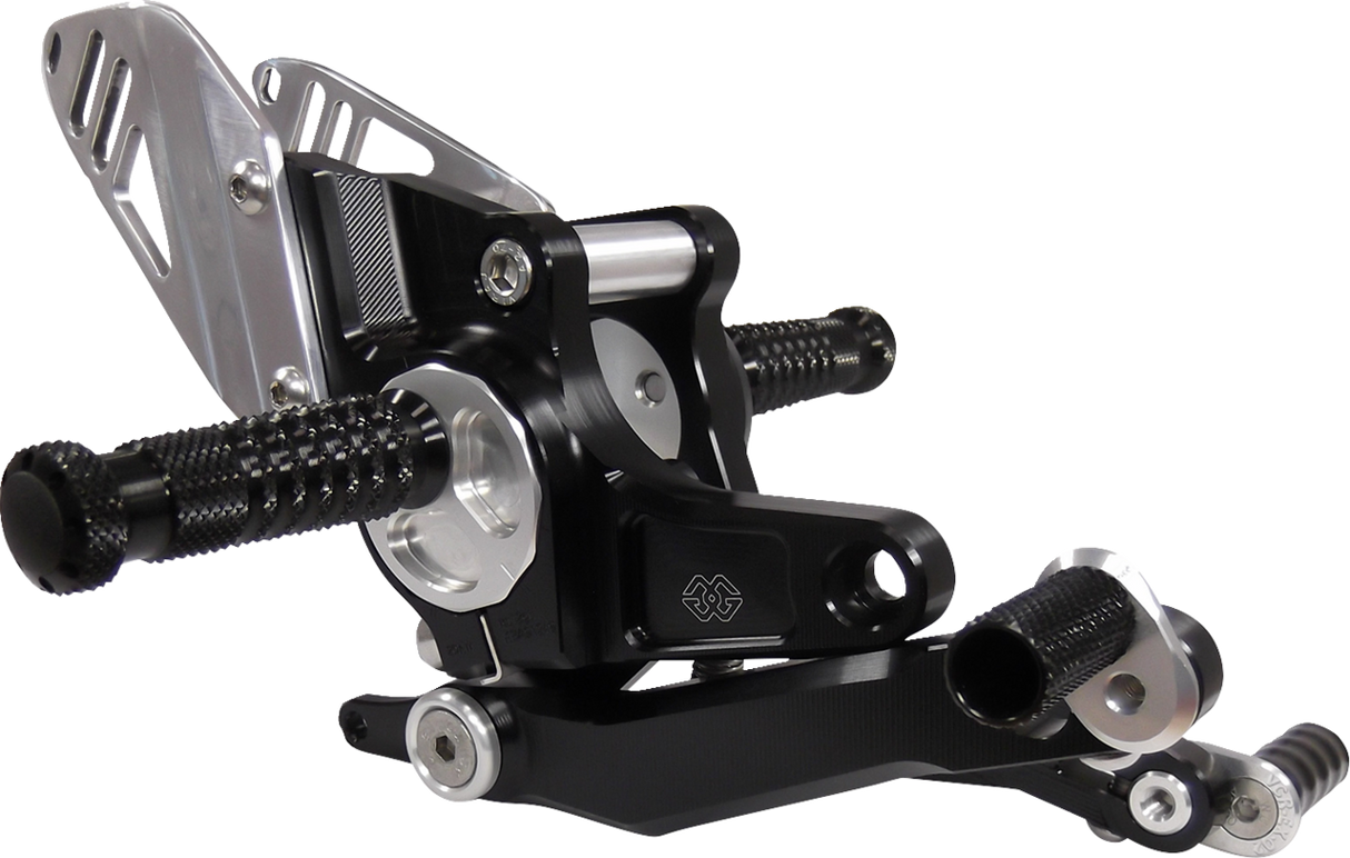 GILLES TOOLING RCT10GT Rearset - Black - BMW R RCT10GT-BM03-B