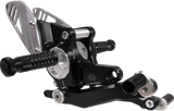 GILLES TOOLING RCT10GT Rearset - Black - BMW R RCT10GT-BM03-B