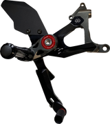 GILLES TOOLING MUE2 Rearset - Black - Ducati MUE2-D02-B