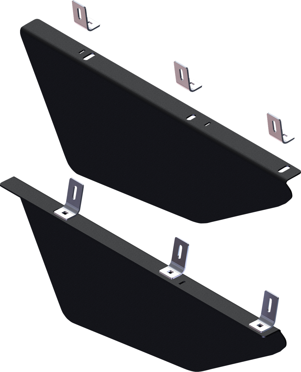 KFI PRODUCTS Front Lower Doors - Black - Talon 1000/1000-4 101785