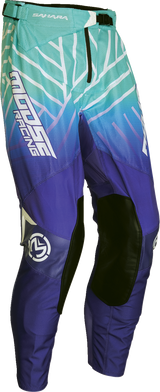 MOOSE RACING Sahara Pants - Purple/Turquoise - 28 2901-11428