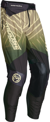 MOOSE RACING Sahara Pants - Green/Black - 28 2901-11452