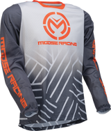 MOOSE RACING Sahara Jersey - Gray/Orange - Large 29107938