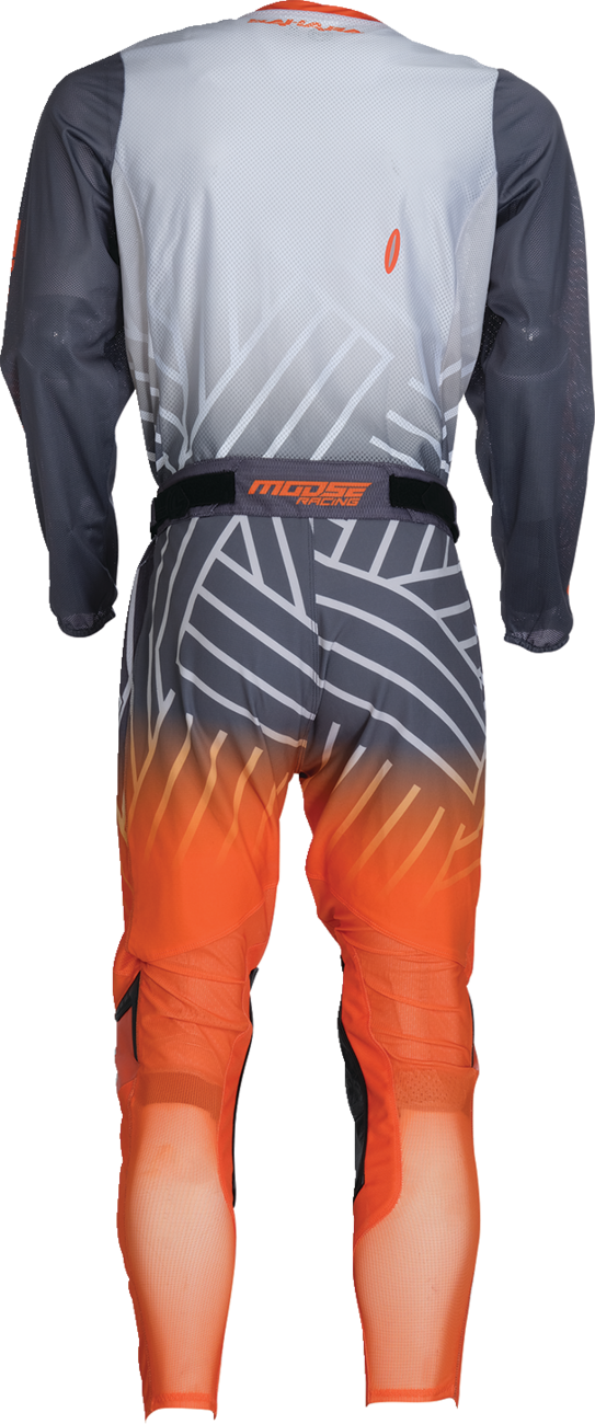 MOOSE RACING Sahara Jersey - Gray/Orange - Large 29107938