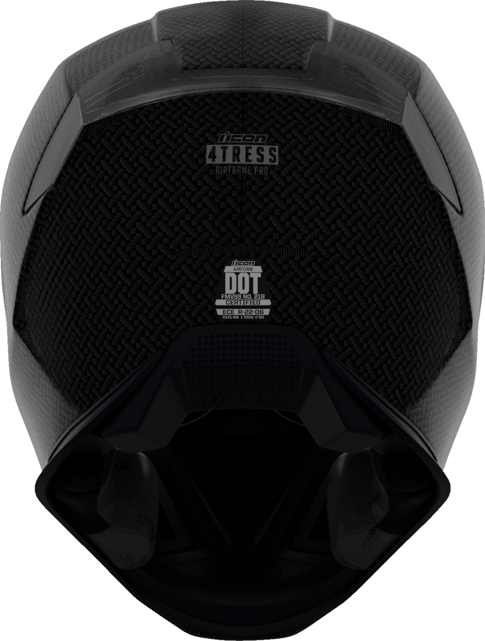 ICON Airframe Pro* Helmet - Carbon 4Tress - Black - Large 0101-16655