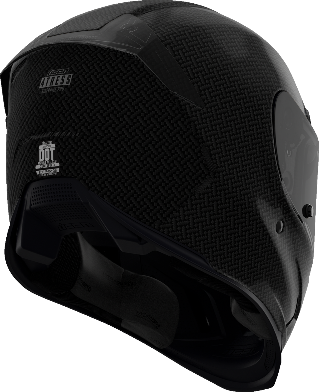 ICON Airframe Pro* Helmet - Carbon 4Tress - Black - Large 0101-16655