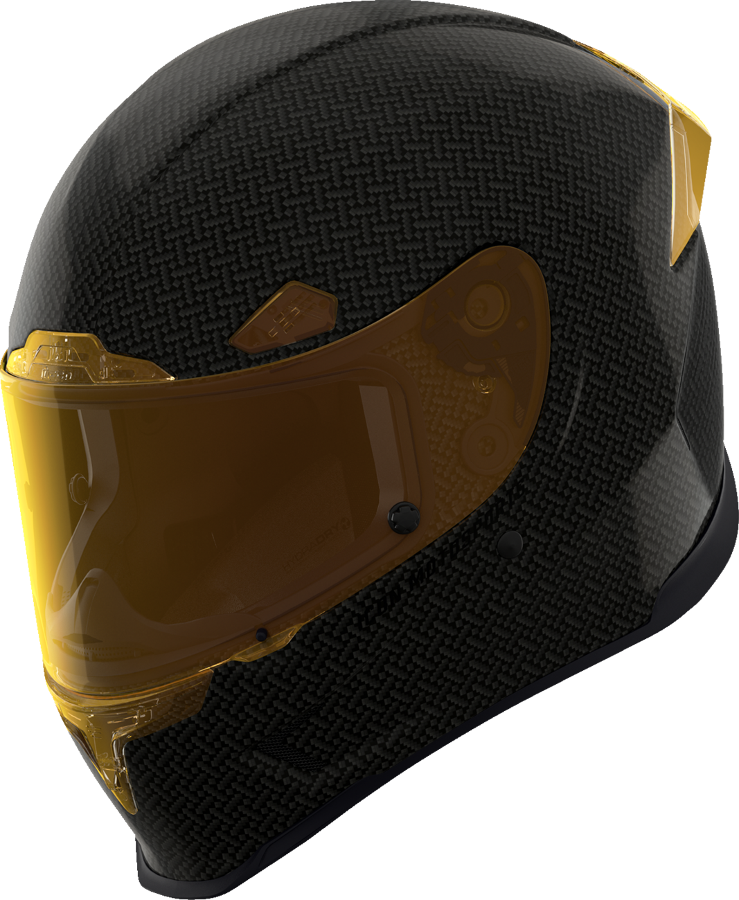 ICON Airframe Pro* Helmet - Carbon 4Tress - Yellow - Large 0101-16662