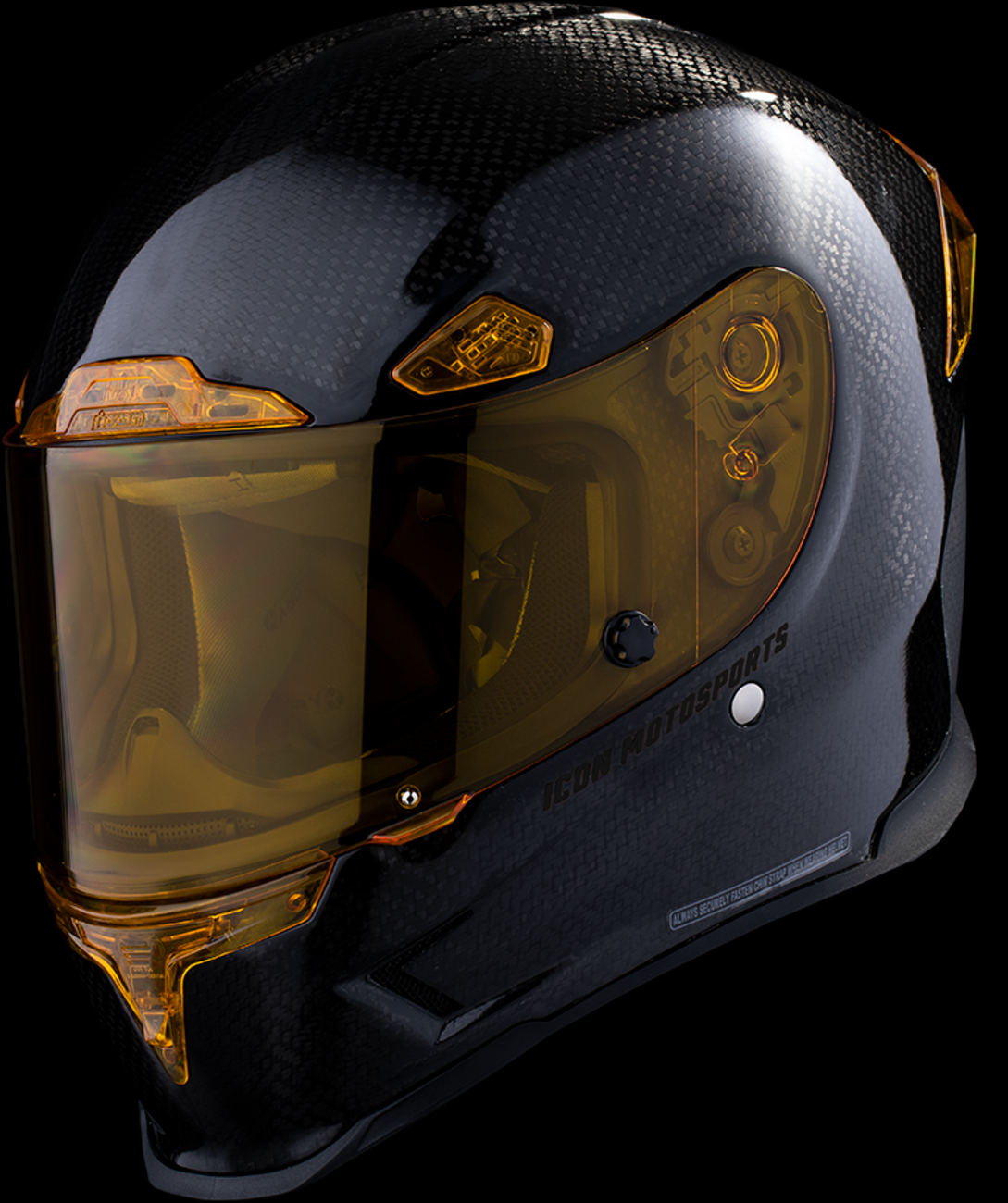 ICON Airframe Pro* Helmet - Carbon 4Tress - Yellow - XS 0101-16659