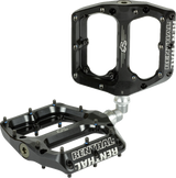 RENTHAL Revo-F Flat Pedals - Black PD10001-001-01 - Cycle City Outdoors