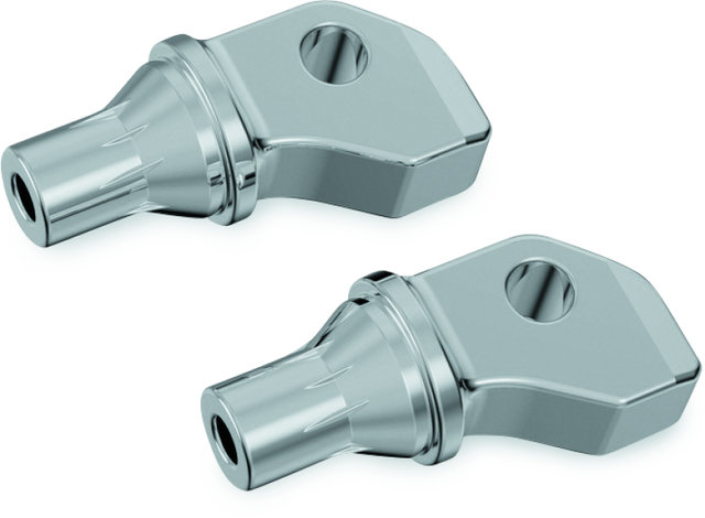 Kuryakyn Tapered Peg Adapters Scout & Octane Chrome - Cycle City Outdoors