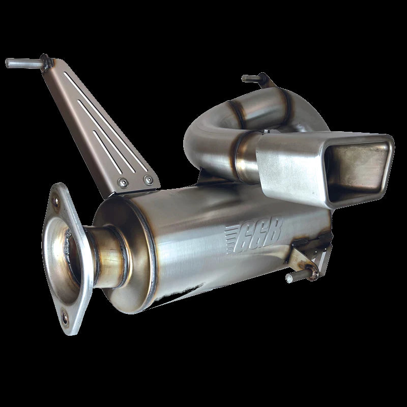 GGB Exhaust 2022-2024 Polaris Pro-R  Stainless Steel Muffler - Cycle City Outdoors