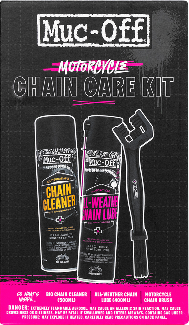 MUC-OFF USA Motorcycle Chain Care Kit 21070 - Cycle City Outdoors