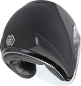 GMAX OF-17 Open Face Helmet Matte Black (Part Number: G317075N)