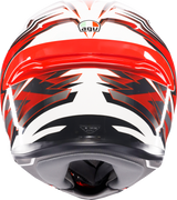 AGV K6 S Helmet - Reeval - White/Red/Gray - XL 2118395002-023-XL