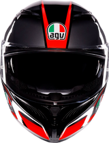 AGV K3 Helmet - Striga - Black/Gray/Red - 2XL 2118381004-018-XXL