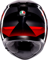 AGV K3 Helmet - Striga - Black/Gray/Red - XL 2118381004-018-XL