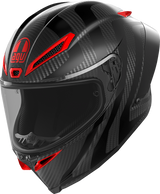 AGV Pista GP RR Helmet - Intrepido - Matte Carbon/Black/Red - Large 2118356002-019-L