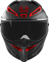 AGV Pista GP RR Helmet - Intrepido - Matte Carbon/Black/Red - XL 2118356002-019-XL